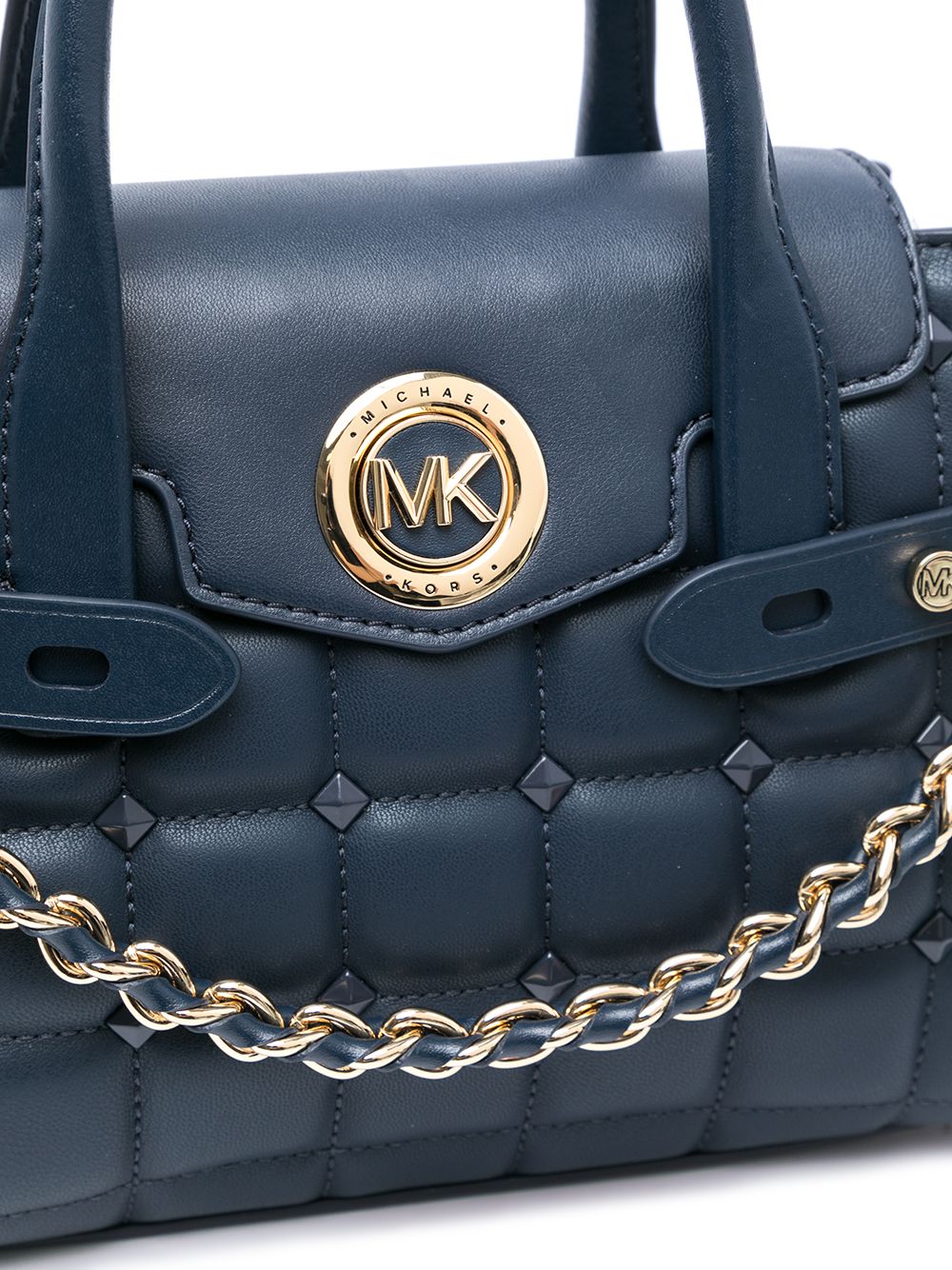 фото Michael kors маленькая стеганая сумка-сэтчел carmen