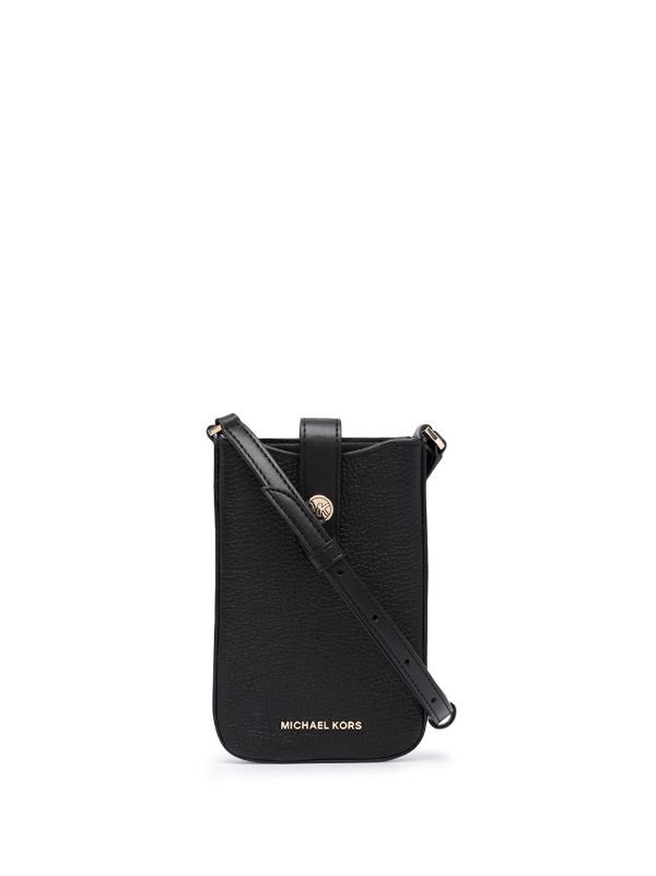 michael kors leather smartphone crossbody