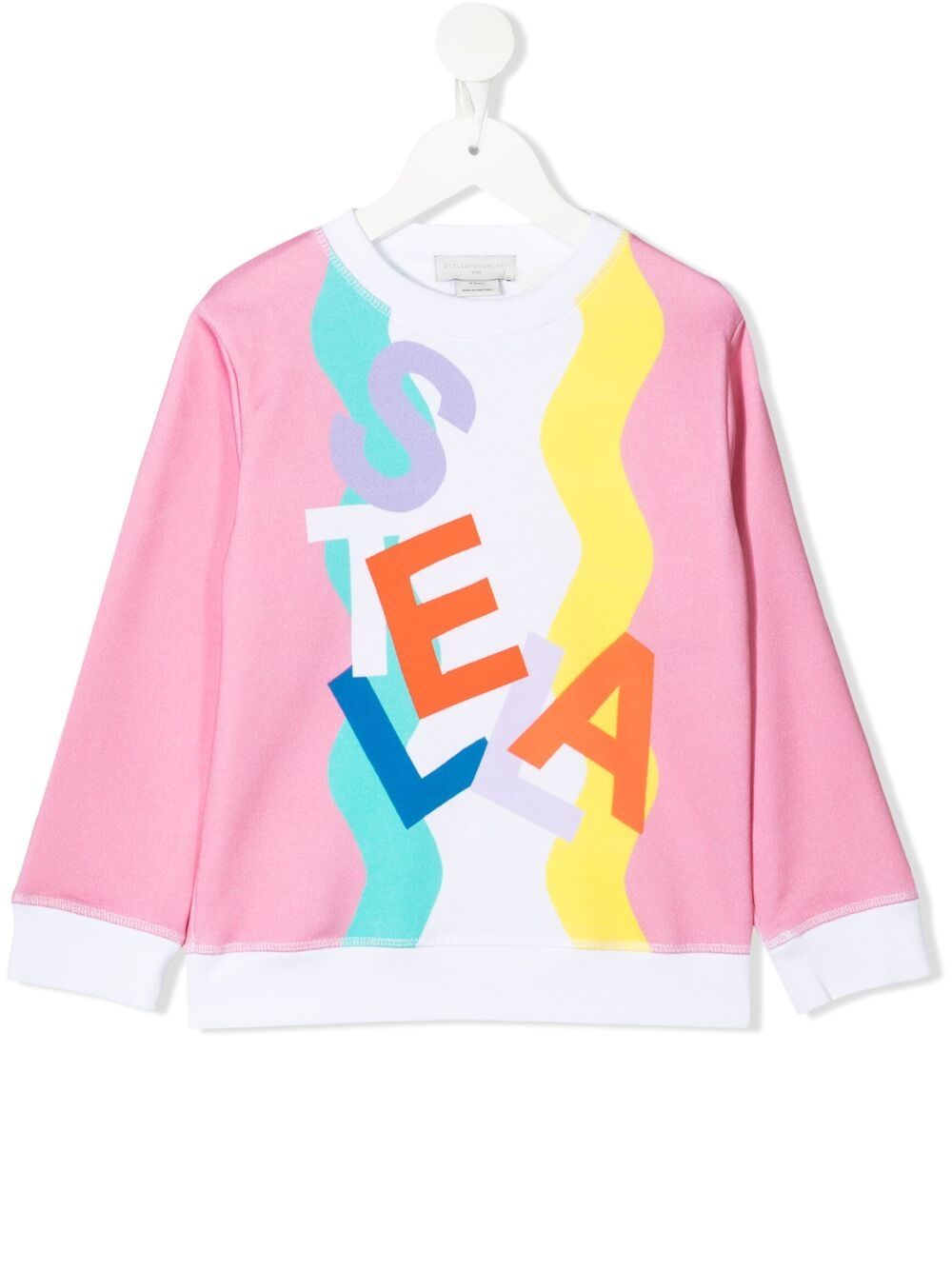 фото Stella mccartney kids толстовка с графичным логотипом