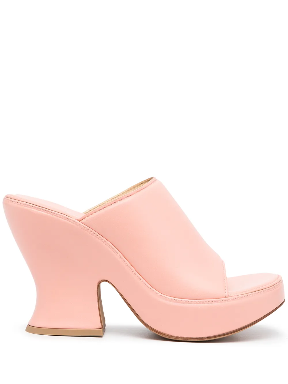 Image 1 of Bottega Veneta Wedge 115mm mules