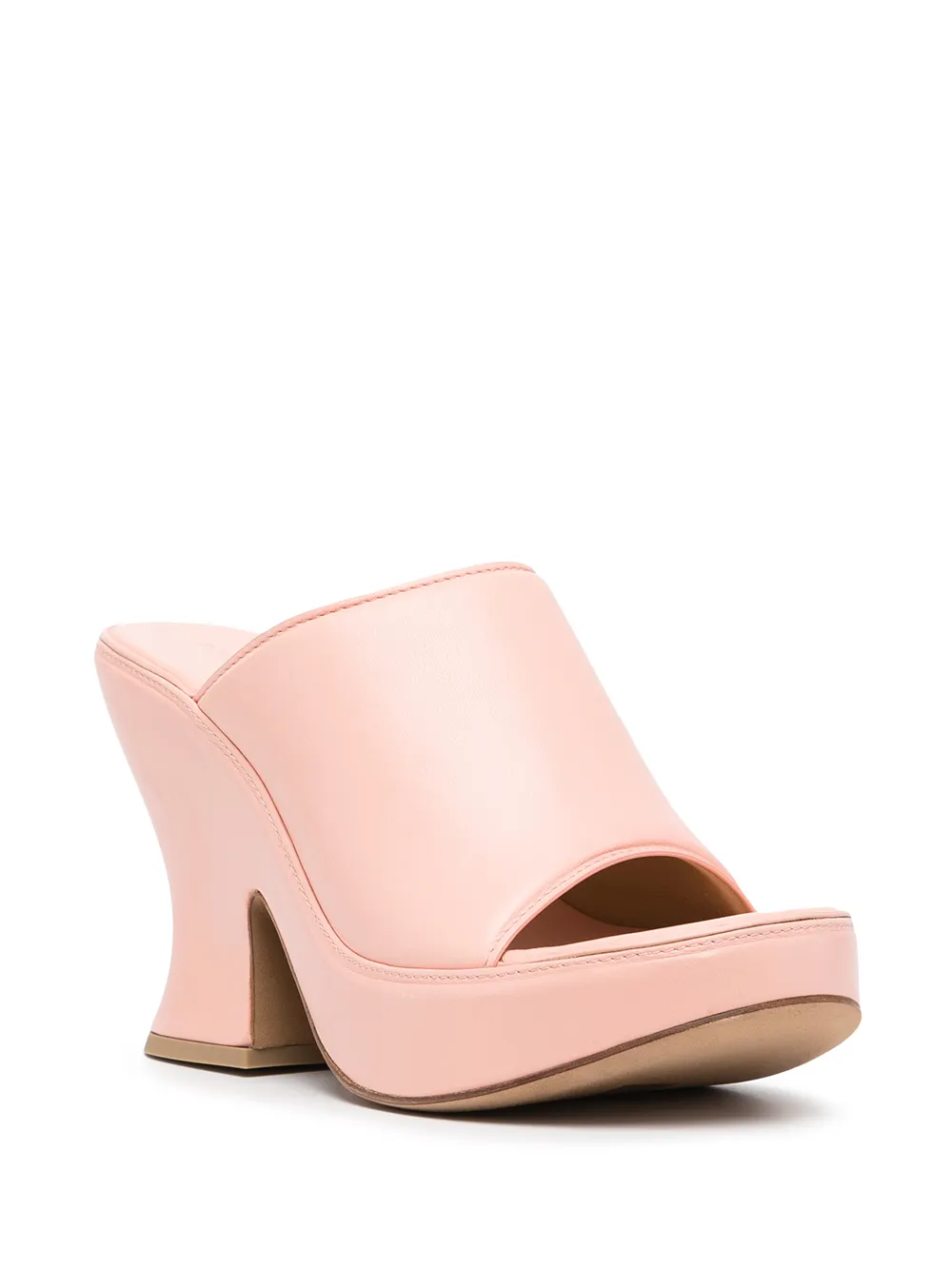 Image 2 of Bottega Veneta Wedge 115mm mules