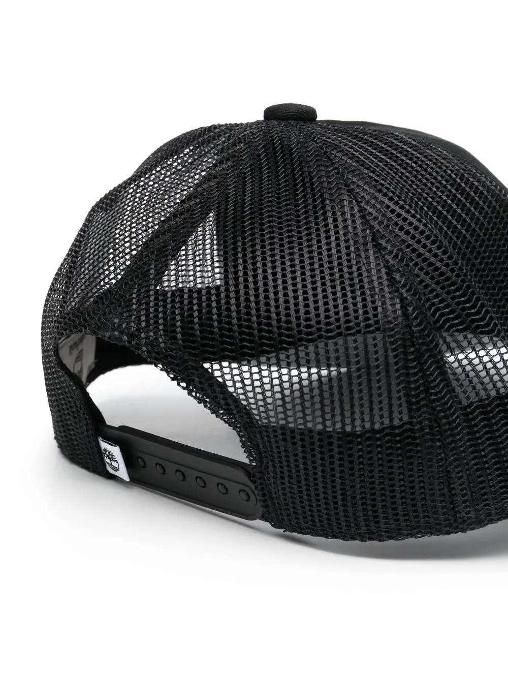 Timberland Kids Honkbalpet met logoprint - Zwart