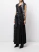 Junya Watanabe belted flared panelled dress
