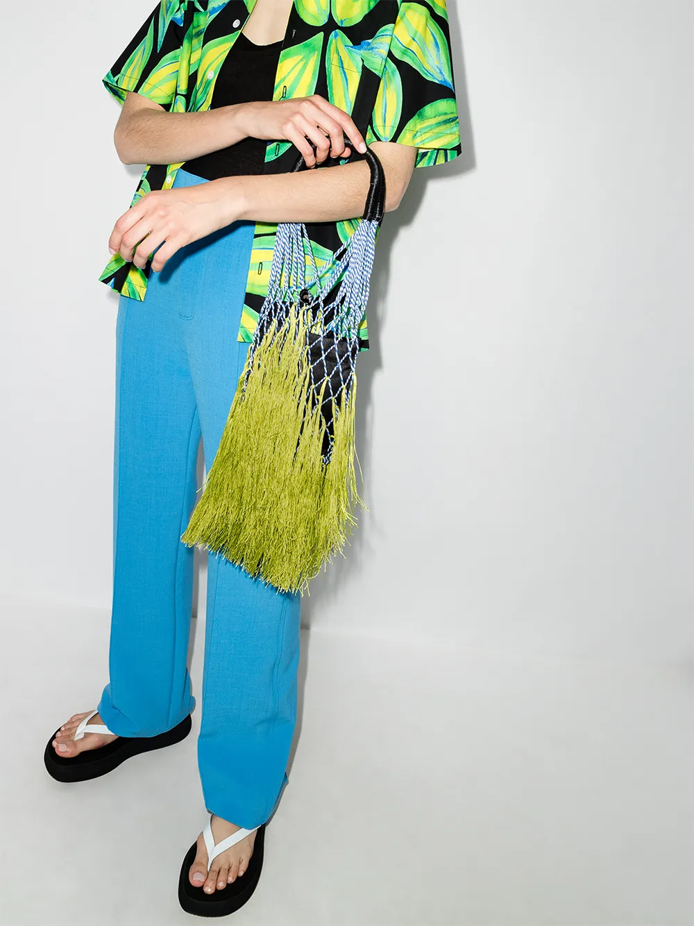 Bild 2 von PETIT KOURAJ Mini Fringe Handtasche