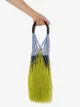 PETIT KOURAJ Mini Fringe Handtasche