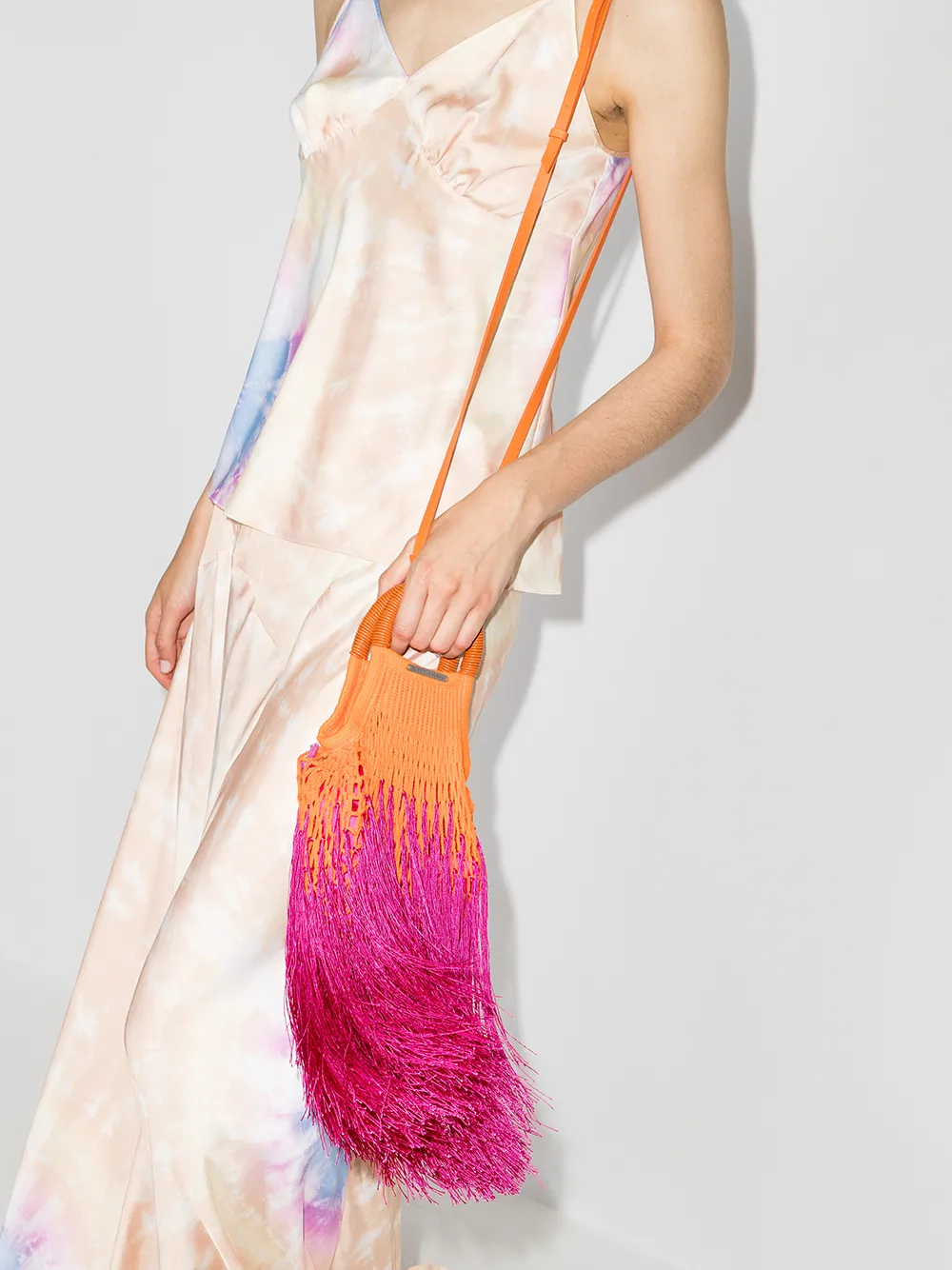 Image 2 of PETIT KOURAJ Mini Fringe bag