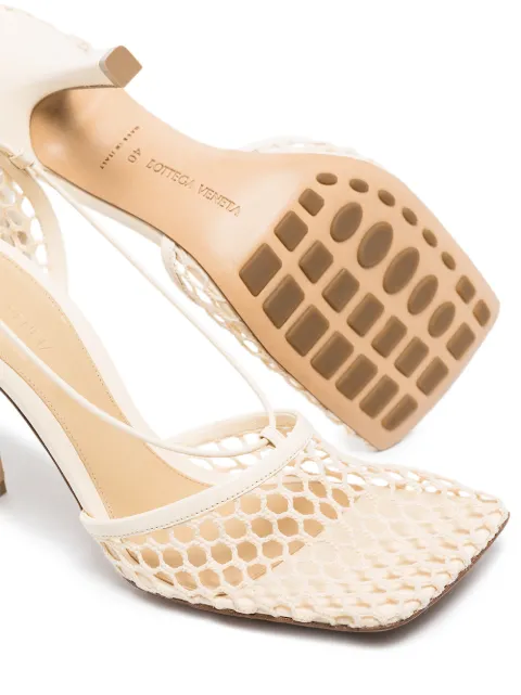 bottega veneta stretch mesh sandals