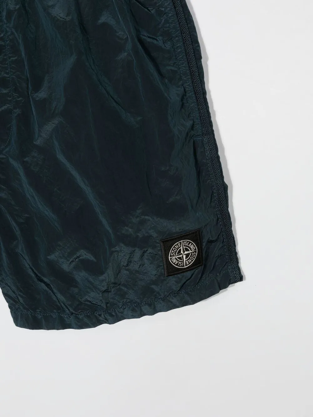 фото Stone island junior шорты с нашивкой-логотипом