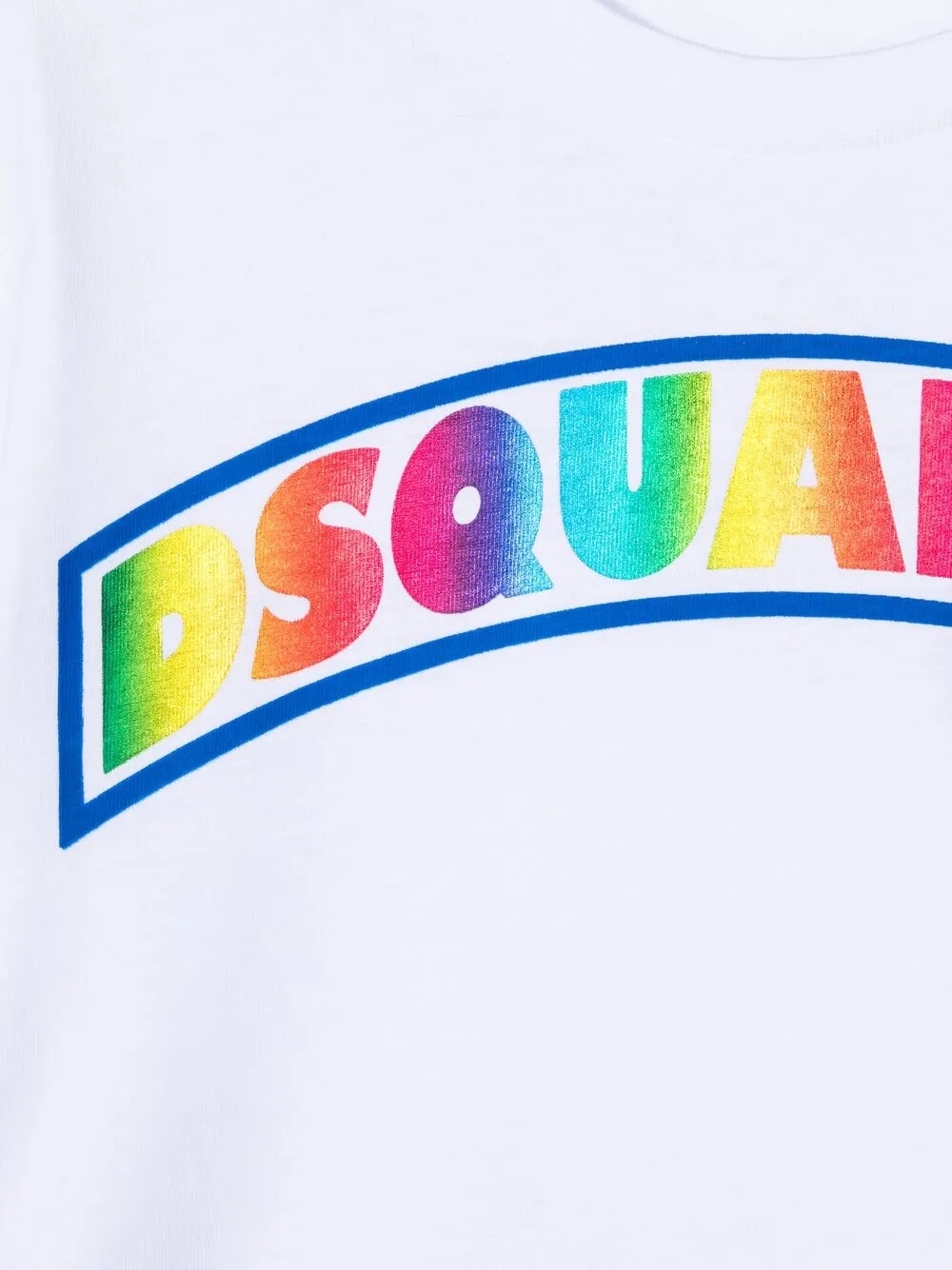фото Dsquared2 kids футболка с логотипом