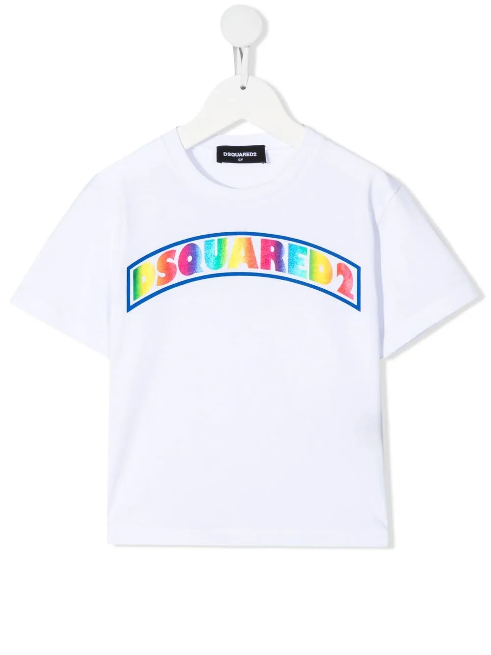 фото Dsquared2 kids футболка с логотипом