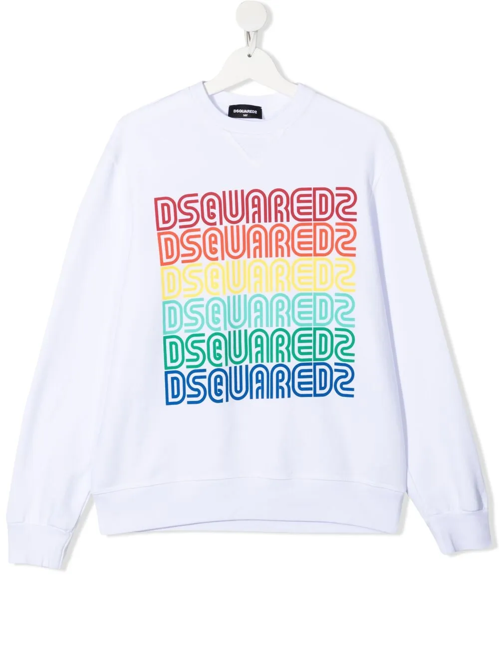 фото Dsquared2 kids толстовка с логотипом