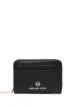 Image 1 of Michael Kors logo-plaque grained leather wallet
