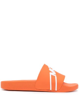 Michael kors best sale slides orange