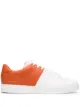 Image 1 of Michael Michael Kors Caspian two-tone lace-up trainers