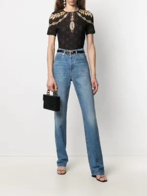 Women's Designer Straight Leg Jeans 