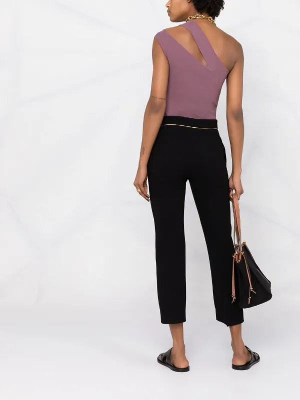 パンツ Max Mara Stella Pants Max Mara Stella クロップドパンツ | ブラック | FARFETCH JP