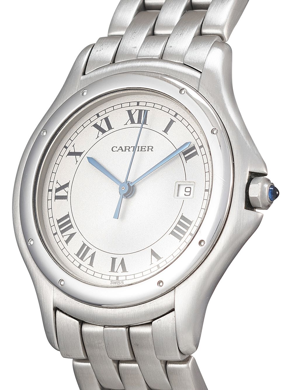 фото Cartier наручные часы panthère cougar 33 мм 1999-го года