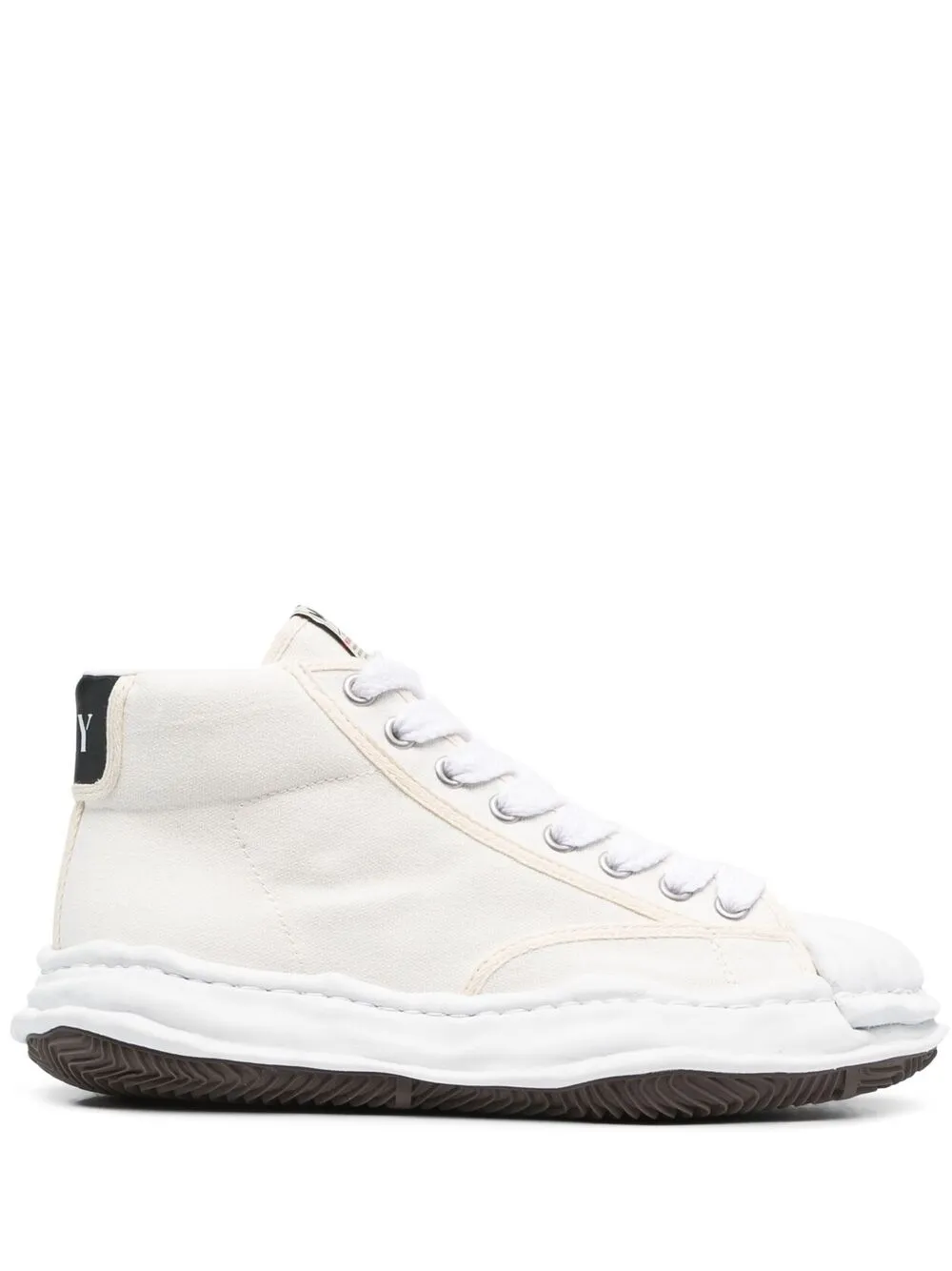

Maison Mihara Yasuhiro tenis altos Blakey - Blanco