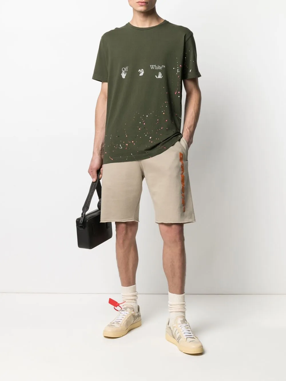 Off-White logo-print T-shirt - Farfetch