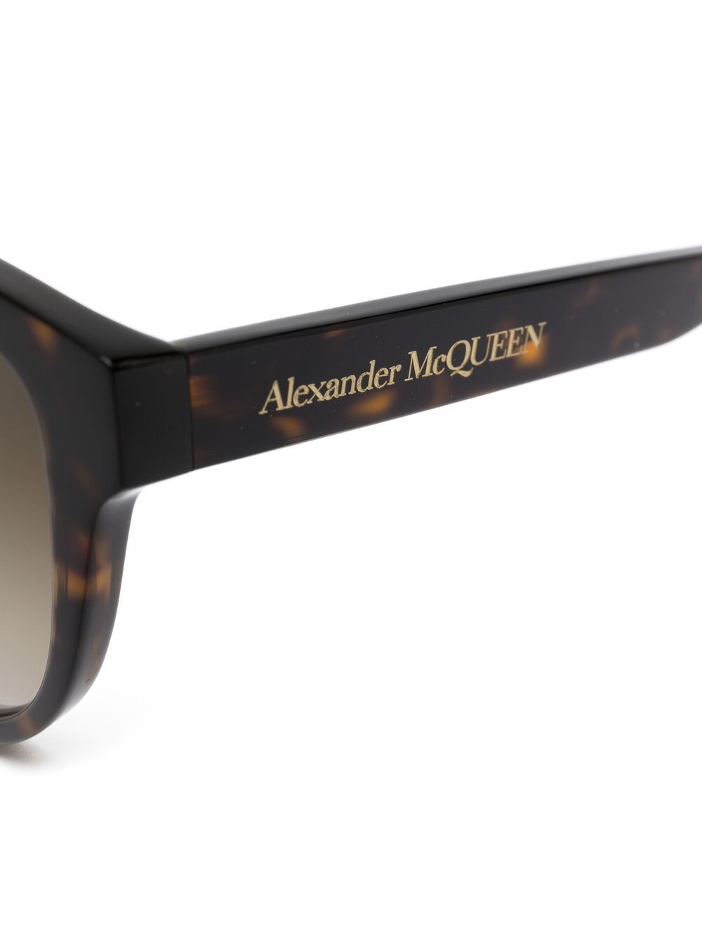 фото Alexander mcqueen eyewear солнцезащитные очки в оправе 'кошачий глаз'