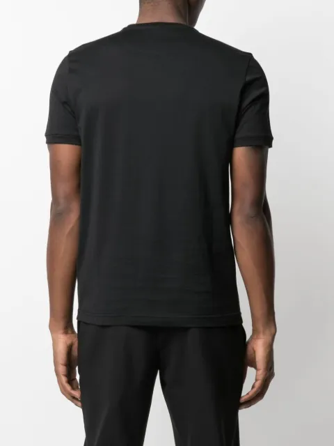 Fendi black Bag Bugs-embroidered T-shirt for men | FY0894A875 at Fendi black Bag Bugs-embroidered T-shirt for men | FY0894A875 at