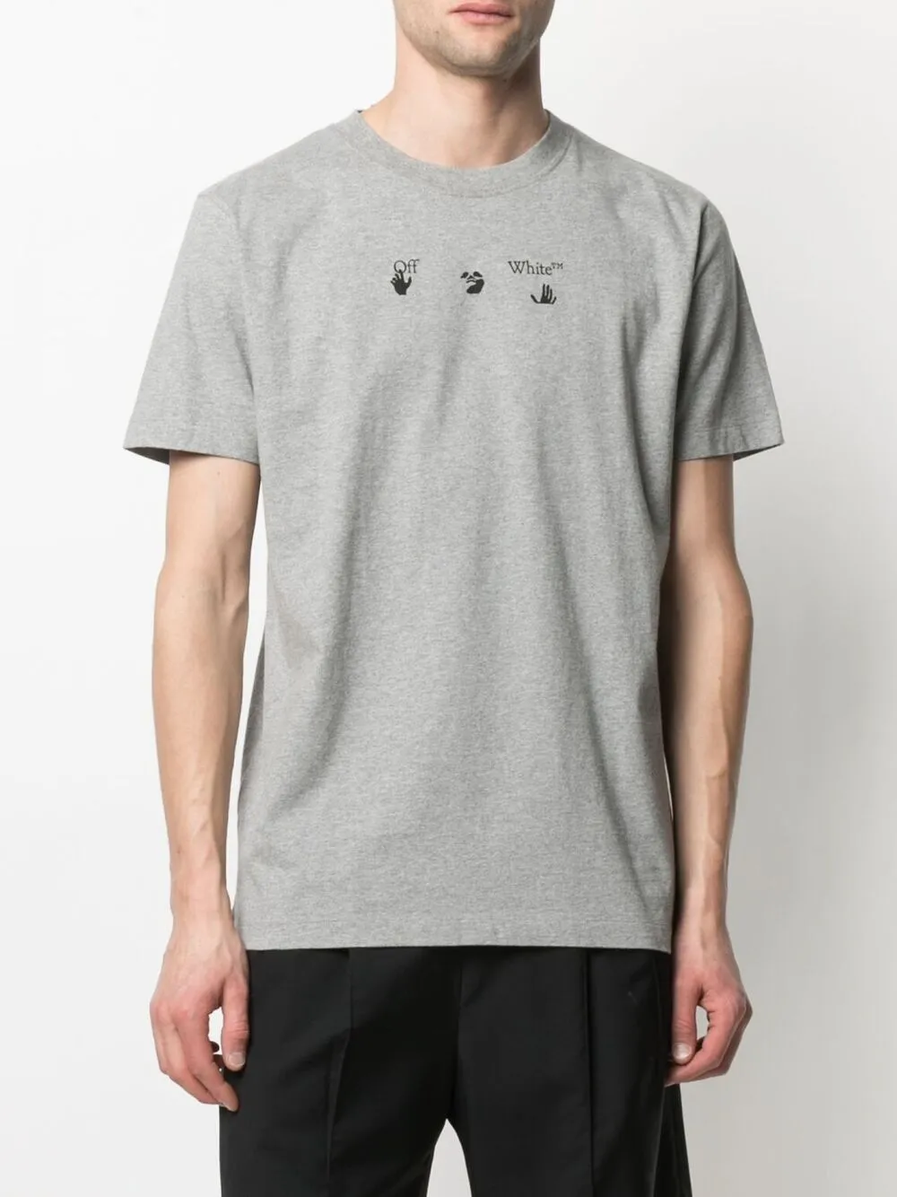 фото Off-white футболка с логотипом marker arrows