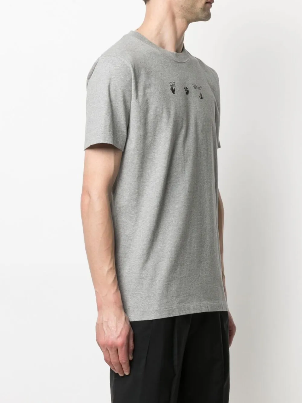 фото Off-white футболка с логотипом marker arrows