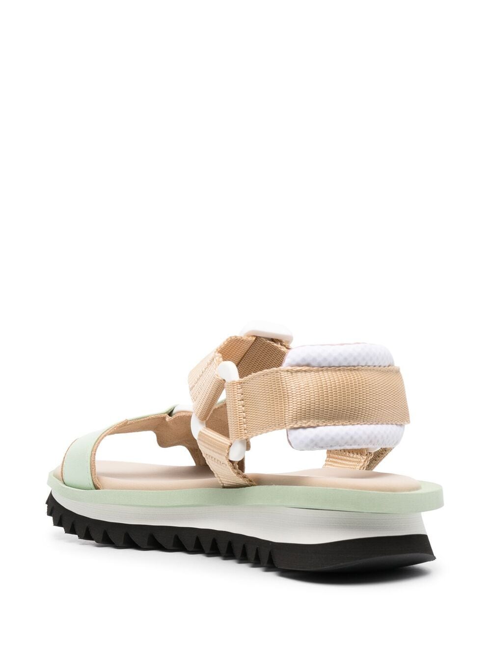 Shop Greymer Adjustable-strap Sandals In Green