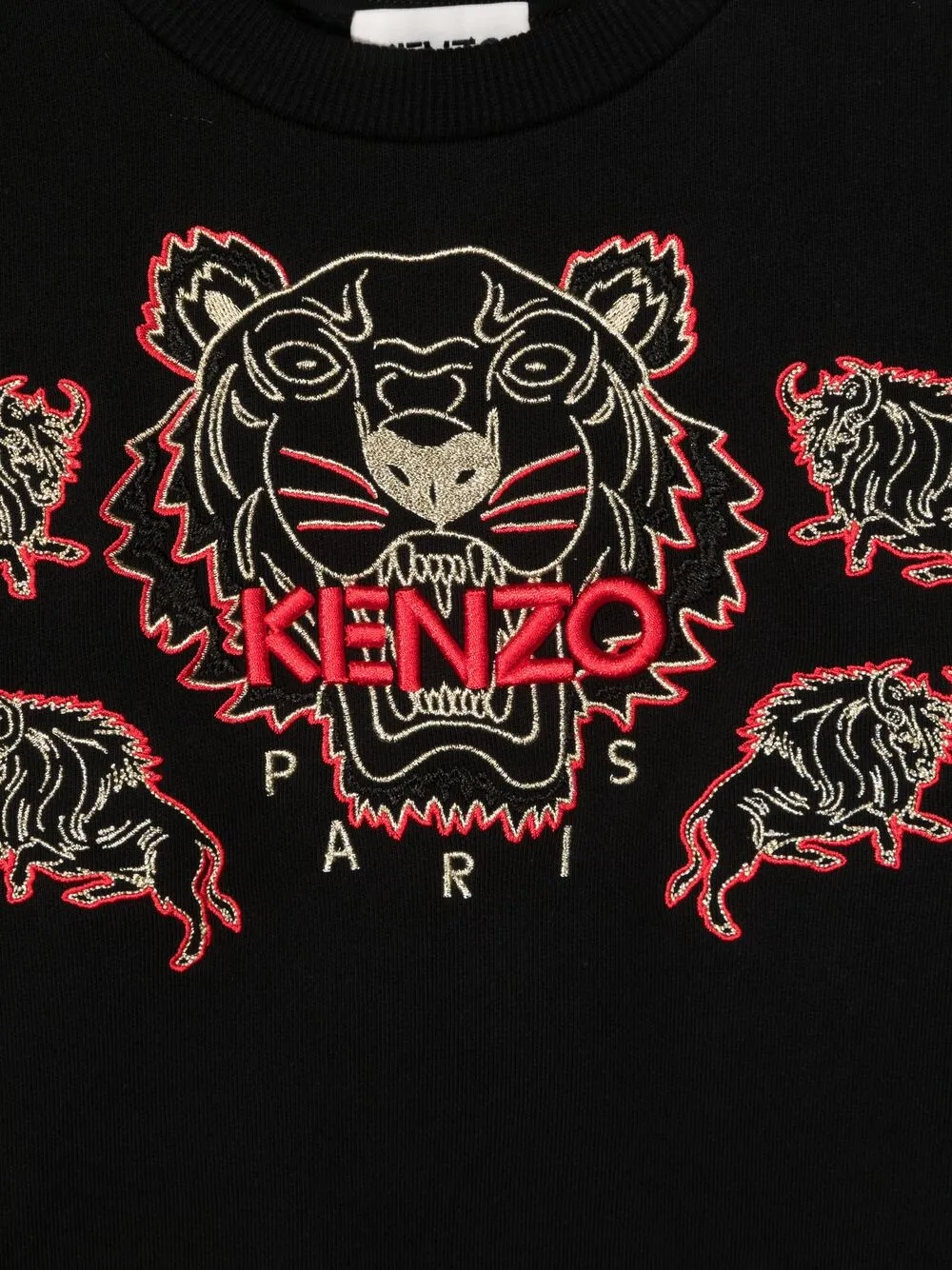 фото Kenzo kids толстовка chinese new year tiger