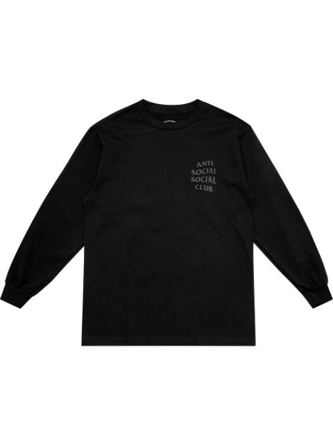 black anti social social club shirt