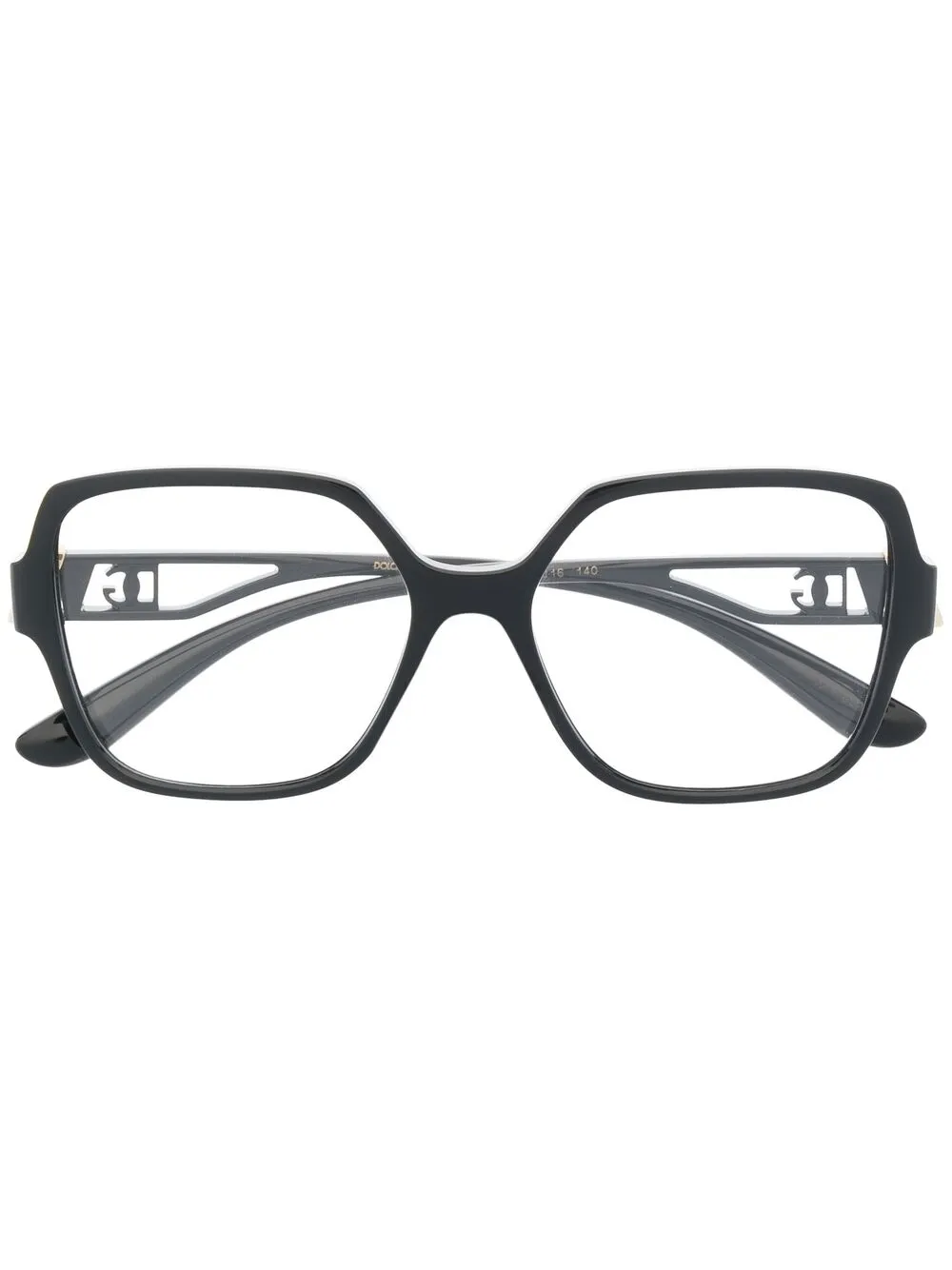 фото Dolce & gabbana eyewear очки в массивной оправе