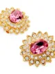 Image 2 of Kenneth Jay Lane crystal embellished stud earrings