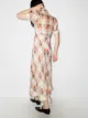 Lee Mathews Eugenie check-print dress