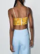 Silvia Tcherassi Wotton bow-embellished cropped top
