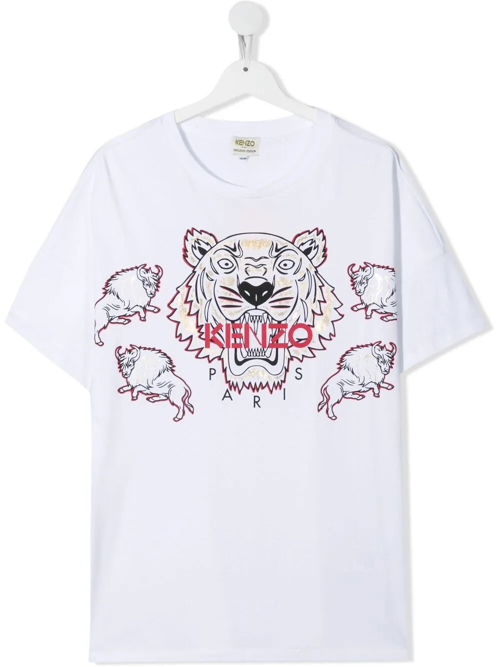 фото Kenzo kids футболка chinese new year tiger