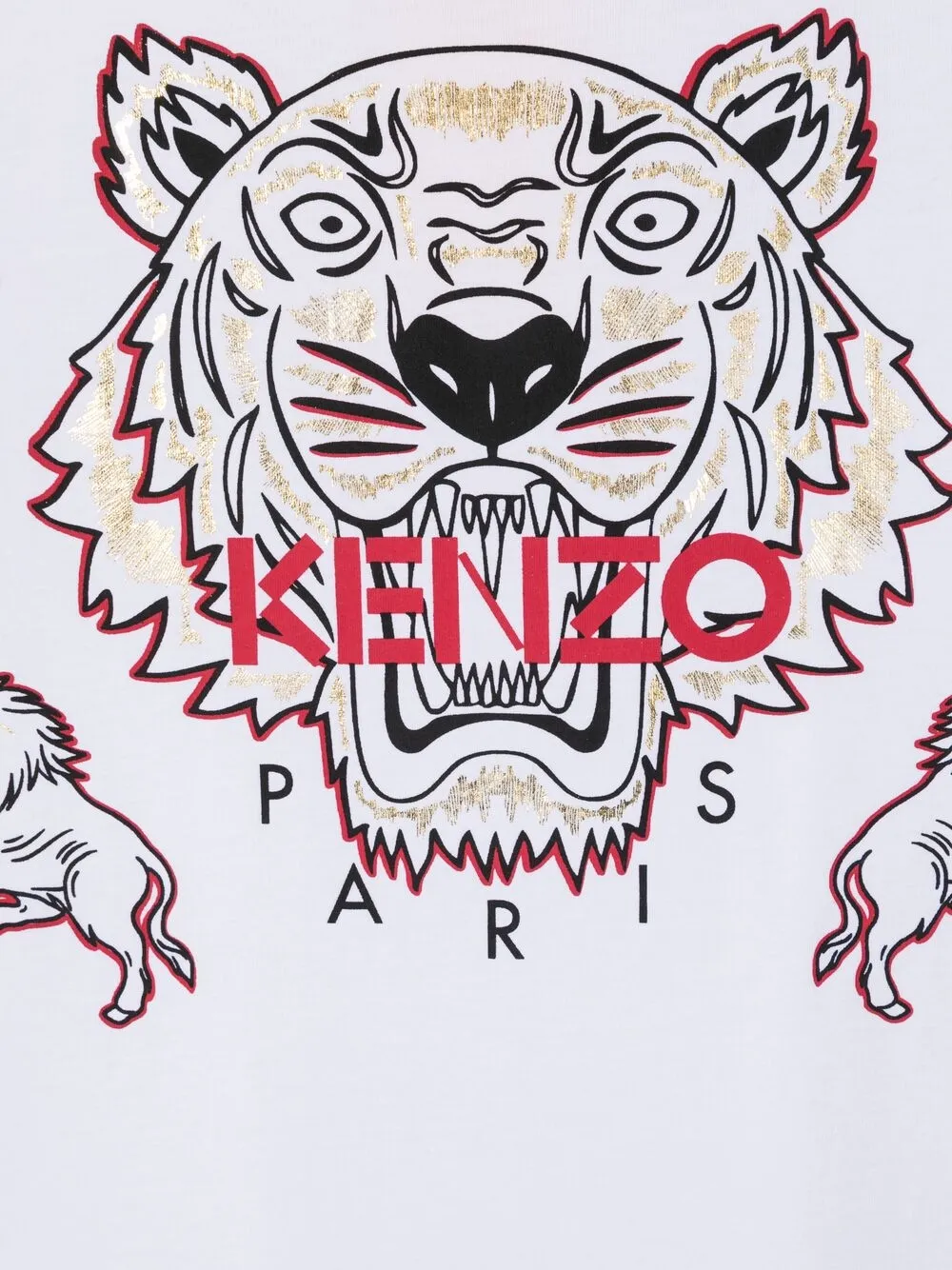 фото Kenzo kids футболка chinese new year tiger