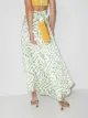 Silvia Tcherassi Sanluri dot-print wrap skirt