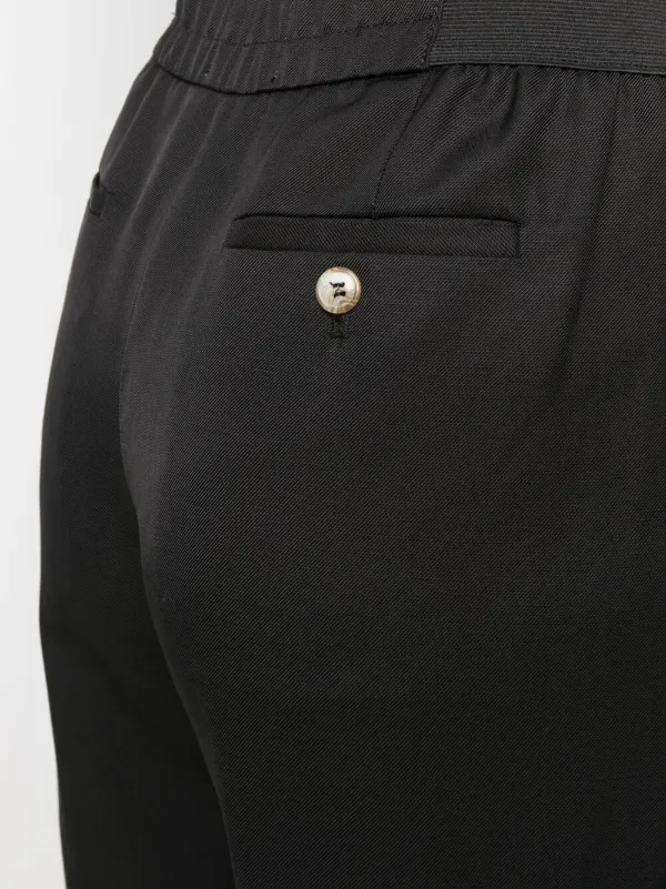 ボトムスその他 Loulou Studio SS24 TAKAROA ELASTIC PANTS (TAKAROA BLACK) LouLou De Saison Takaroa Trousers | Black | FARFETCH