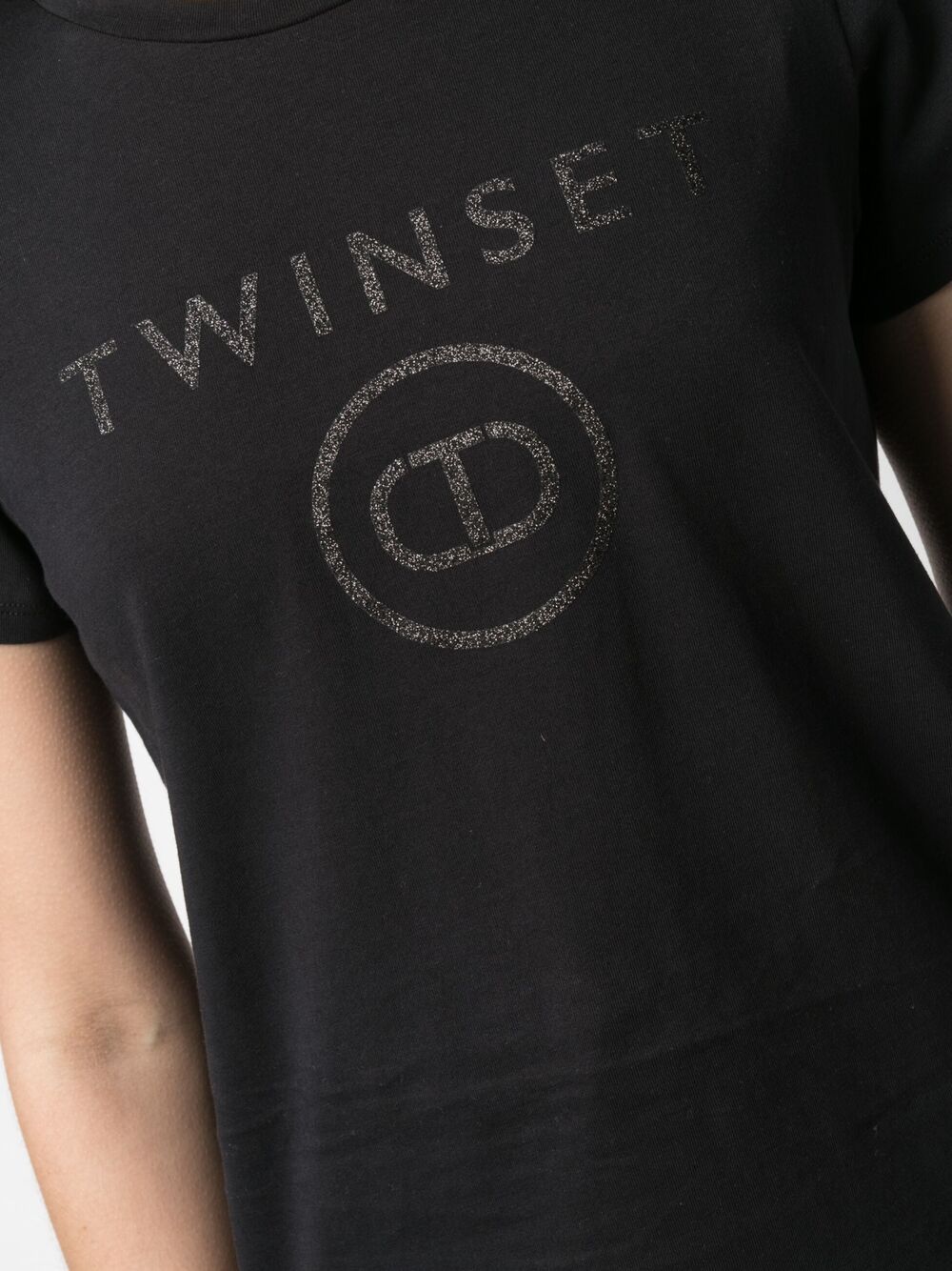 фото Twin-set футболка с короткими рукавами и логотипом
