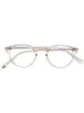 Eyevan7285 Puerto round-frame glasses - White