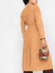 Desa 1972 belted suede coat