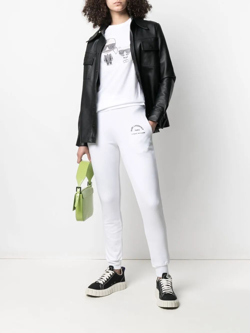 фото Karl lagerfeld спортивные брюки с логотипом