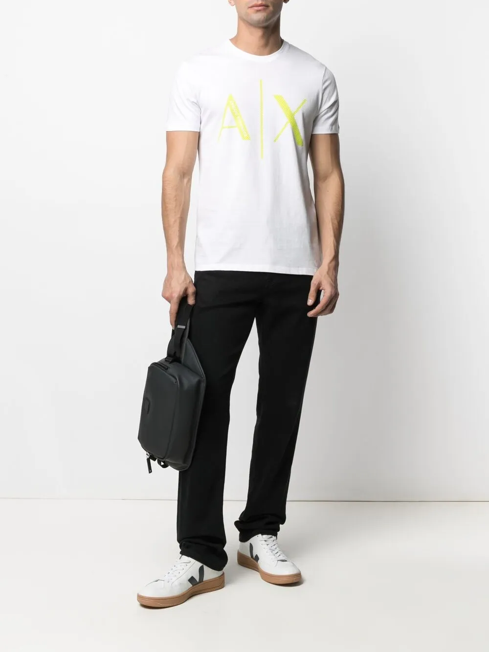 фото Armani exchange футболка с логотипом