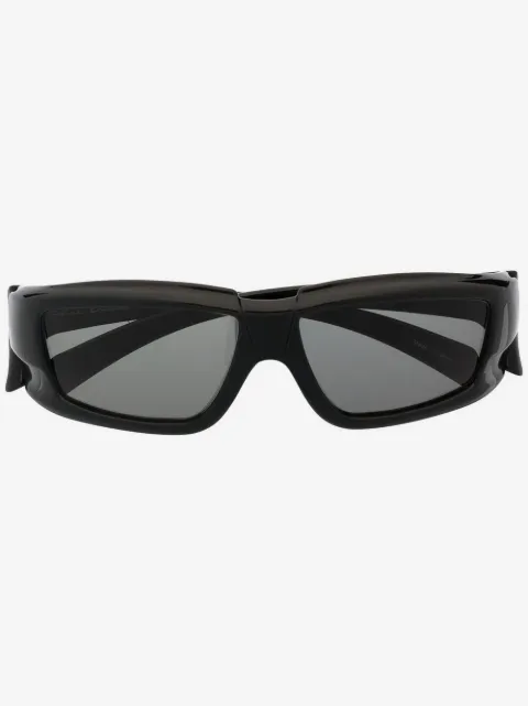 Rick Owens rectangular-framed sunglasses
