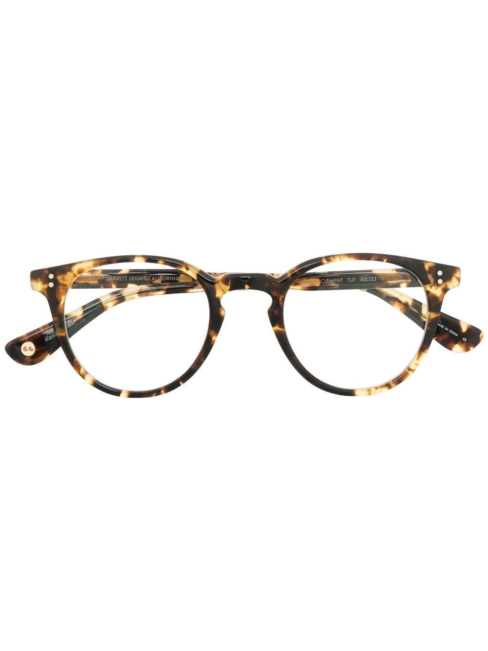 Garrett Leight Clement Tortoiseshell-frame Glasses In Braun