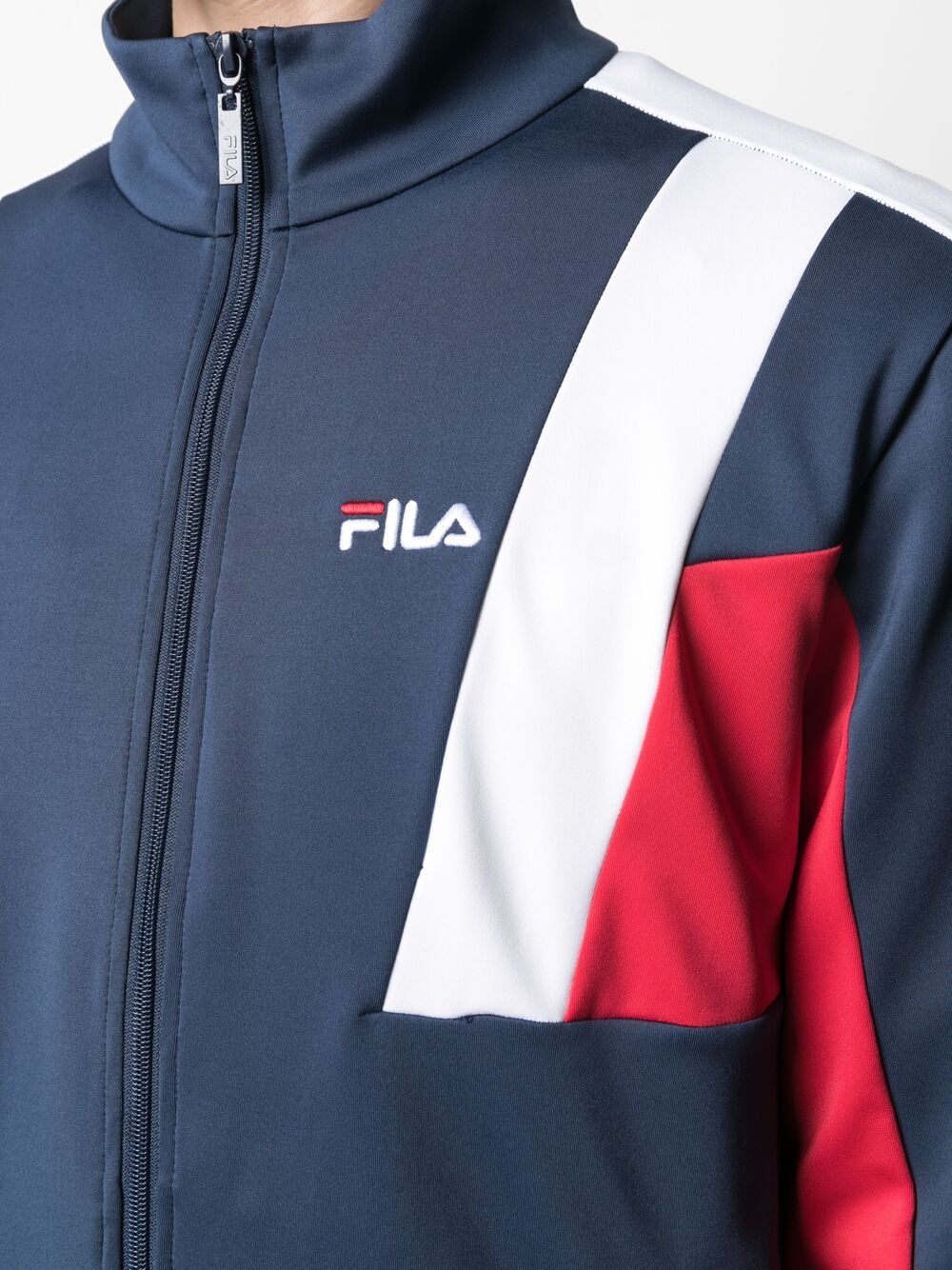 фото Fila спортивная куртка с вышитым логотипом