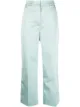 Image 1 of Rochas wide-leg cropped trousers