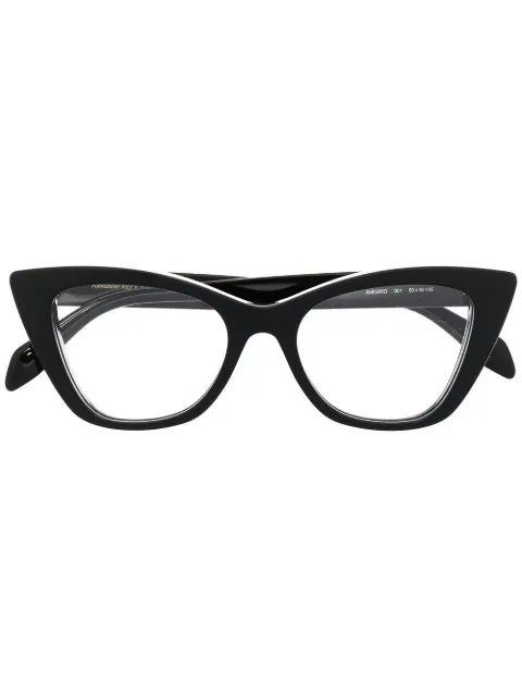 Alexander McQueen Eyewear cat-eye glasses