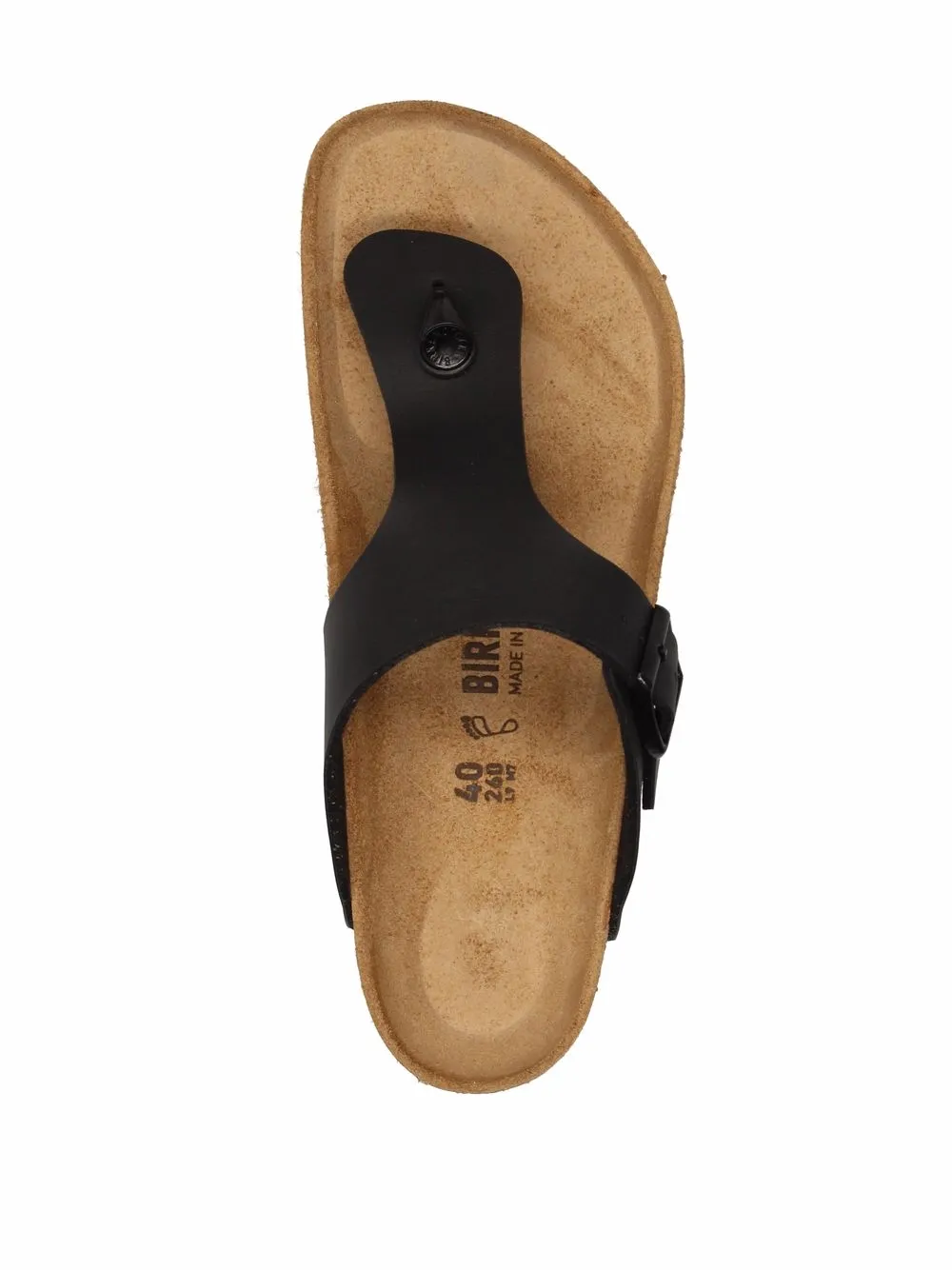 Birkenstock Ramses Birko Flor sandalen Zwart