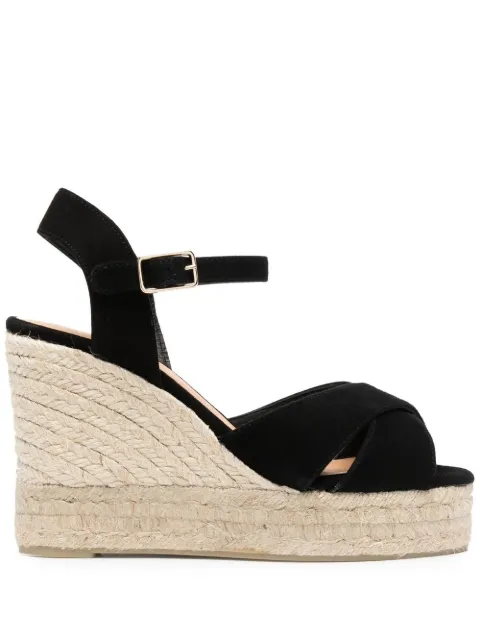 Castañer buckle-fastening platform espadrilles